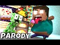 Monster School Cooking Minecraft Animation Parody
