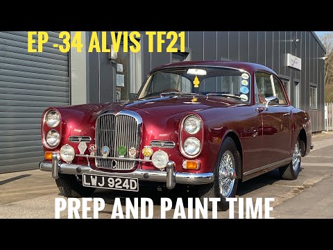 Alvis has left the building - part 5 of the Alvis TF21 restoration.