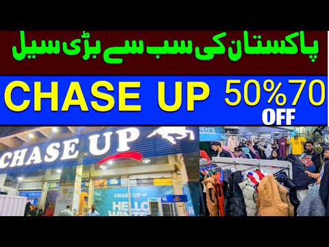 Chase- up North nazimabad biggest sale Karachi mega mall 2026 offer closing down