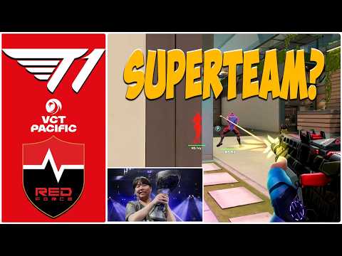 NEW T1 vs Nongshim RedForce - HIGHLIGHTS - VCT Pacific Kickoff 2026 | T1 vs NS