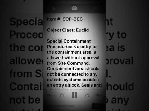 Scp 386 Eternal Fungus