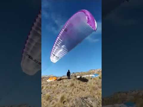 Parapente en san Francisco del Monte de Oro  San Luishace dos Años