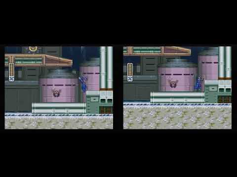 Megaman X - Chill Penguin Comparison NON-TAS