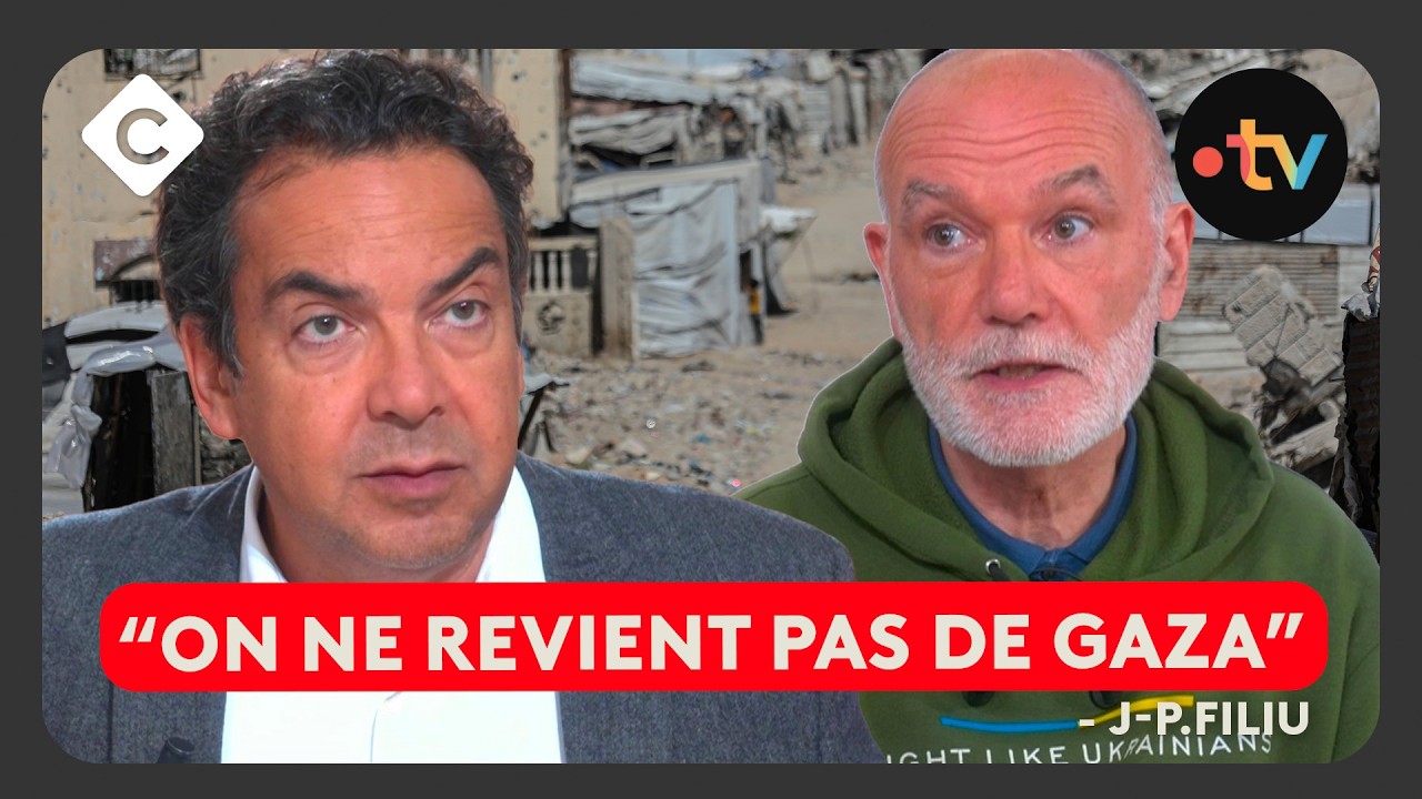 Gaza : bientôt trois ans de guerre  - L’édito de Patrick Cohen face Jean-Pierre Filiu