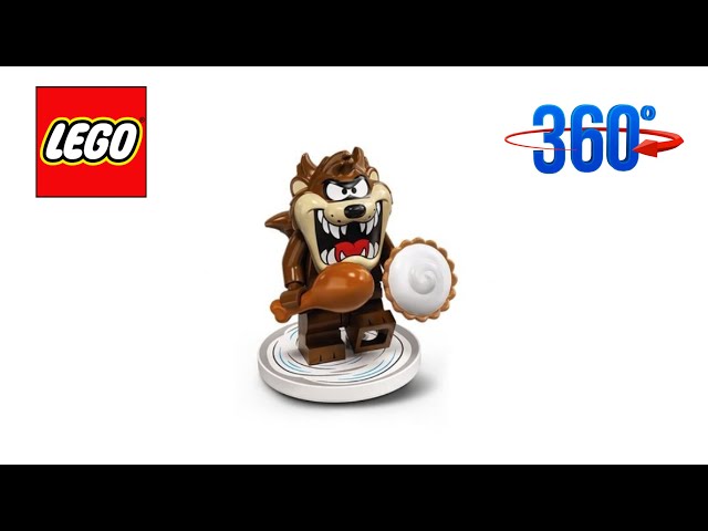 Vídeo relacionado con LEGO 854156 Looney Tunes - Llavero con diseño de diablo de Tasmania, marrón
