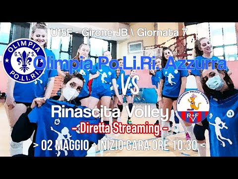 U15F - Girone JB / Giornata 7: Rinascita Volley J vs Olimpia Po.Li.Ri. Azzurra J