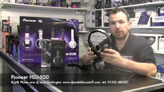 Video thumbnail for Pioneer hdj 500 headphones @ phase one dj store by Phase1djstore