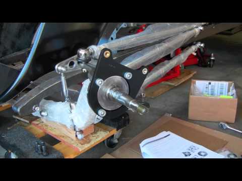 Install Wilwood Brake Kit Early Ford Spindles Part 1