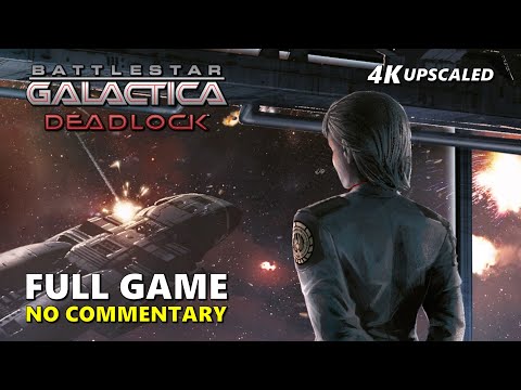 Battlestar Galactica Deadlock [4K Upscaled] Full Game | Remake
