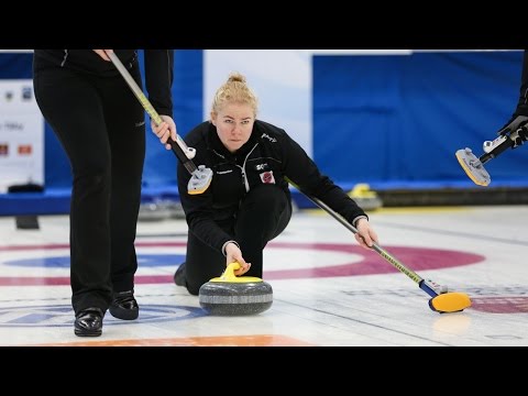 CURLING: KIM (KOR) - SIGFRIDSSON (SWE) 2016 CCT Stockholm Ladies Curling Cup | Quarter Final |