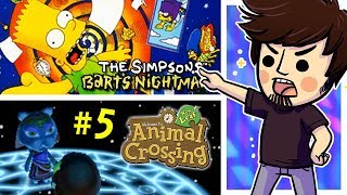 Simpson&#39;s Bart&#39;s Nightmare + Animal Crossing New Leaf (Part 5) - PeebLive