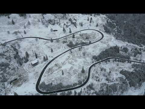 The road from Lepsa to Ojdula , Romania