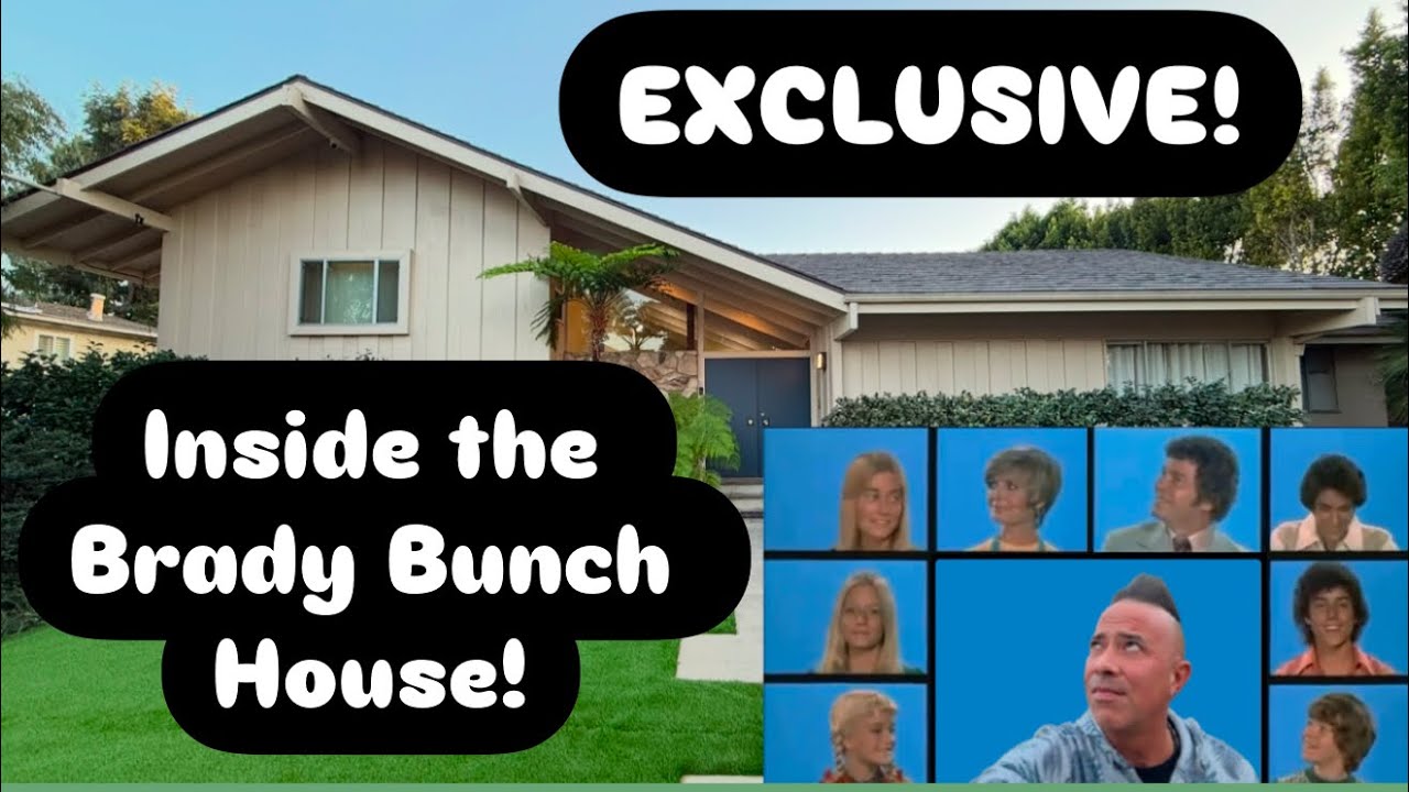 EXCLUSIVE INSIDE THE BRADY BUNCH HOUSE -Full Tour of the Iconic Sitcom House IT ALL LOOKS THE SAME!!