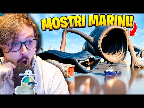 REAGISCO ALLE DIMENSIONI REALI DEI MOSTRI MARINI PIÙ FAMOSI! (Sea Monster Size Comparison Reaction)