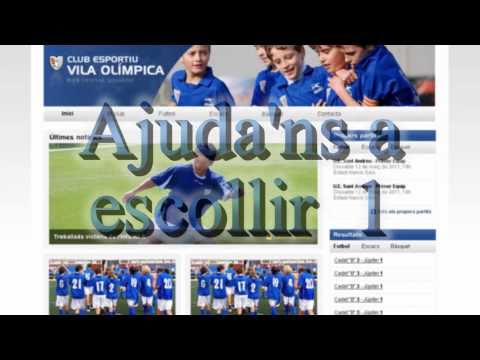 Escull la nova web del C.E.Vila Olimpica