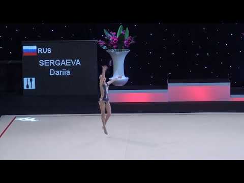 Miss Valentine 2019 Sergaeva Daria RG FIG Junior Clubs Final RUS