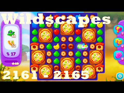 Wildscapes Level 2161 - 2165 HD Walkthrough | 3 - match game | gameplay | android | ios | pc | app