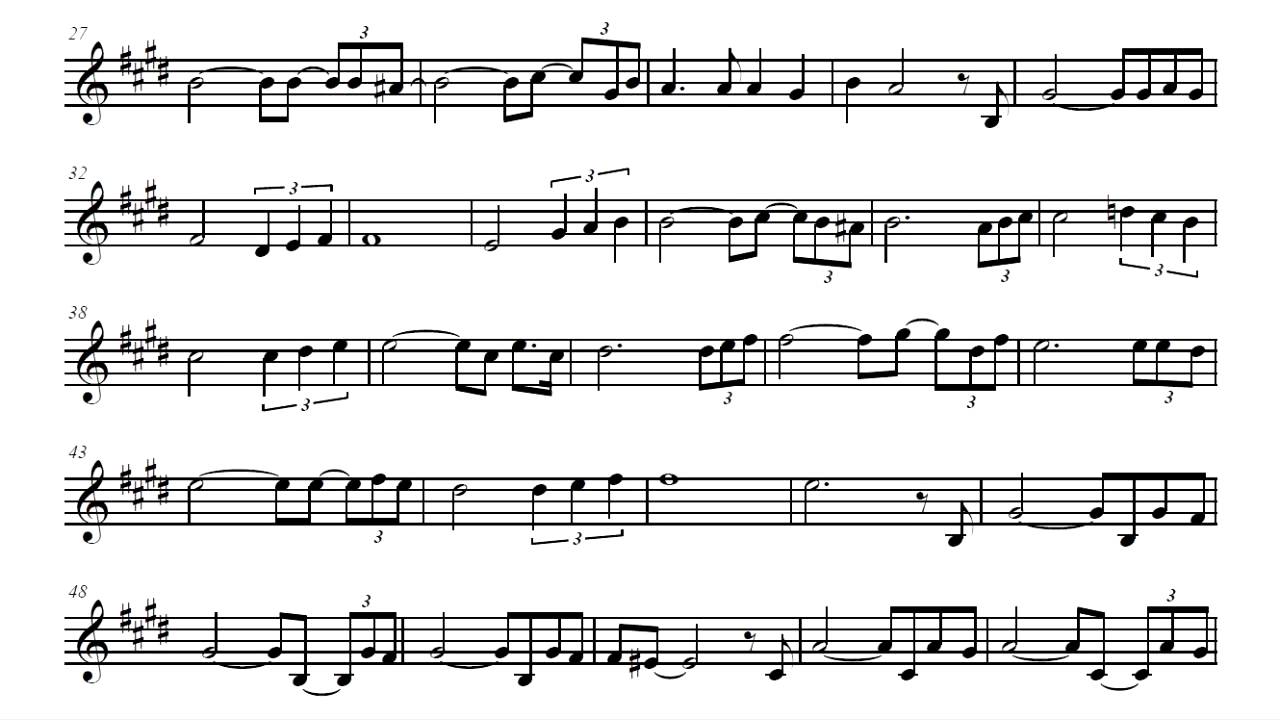 My Way / A mi manera [Play along] [ B b / Si b ]