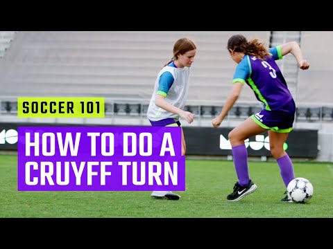 How to Do a Cruyff Turn in Soccer | Soccer Skills by MOJO