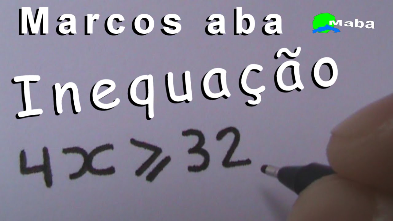 INEQUAÇÃO DO PRIMEIRO GRAU - Matemática