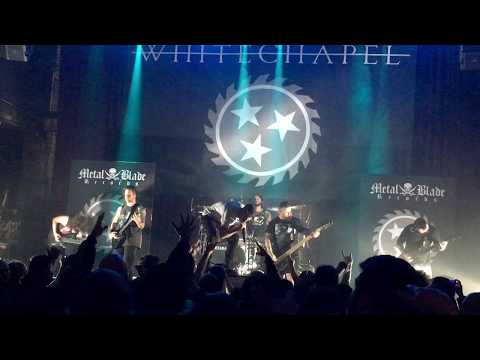 Whitechapel Prostatic Fluid Asphyxiation Live 3-3-17 Metal Blade 35th Tour Mercury Ballroom