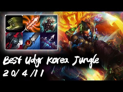 Best Udyr Korea Jungle vs Elise | Anti-META | Korea High Elo Replays