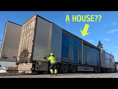 TRUCKVLOG #30 | I LOADED a HOUSE | #swedishpete