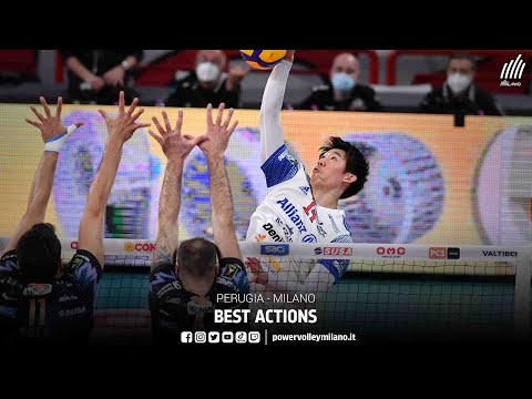 Playoff Superlega, best actions Perugia - MIlano