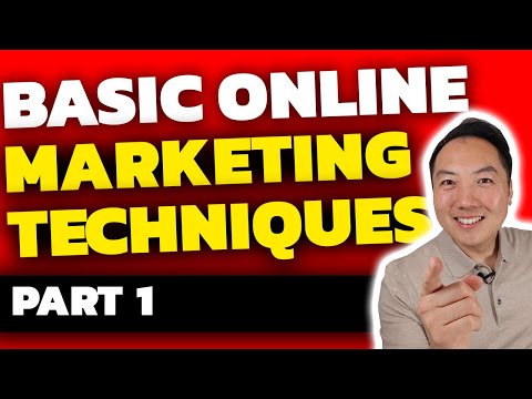 Basic Online Marketing Techniques Part 1 | John Lee