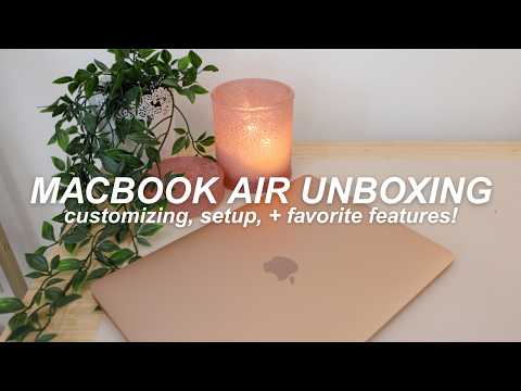 UNBOXING THE M1 MACBOOK AIR IN 2025 *Back to School Tech from Walmart!*