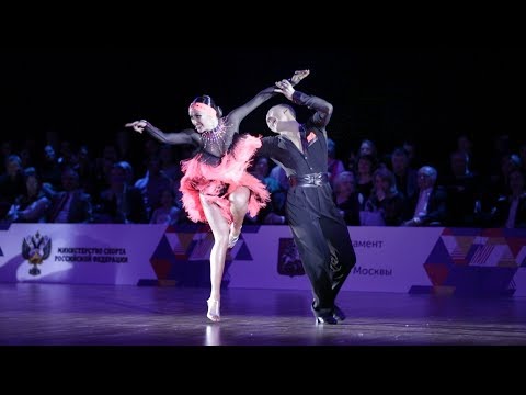 Oleg Chzhen - Alina Ageeva | 2019 FDSARR Championship Amateur Latin - Presentation Samba