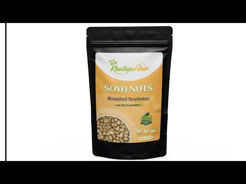 Khadhya Ahar Organics Healthy Salted Soya Nuts
