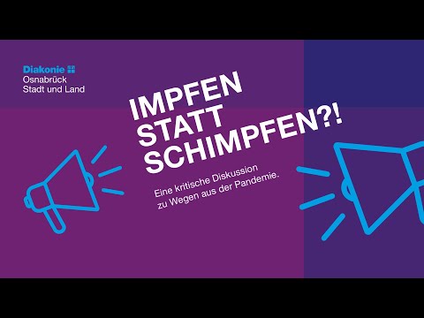 Impfen statt schimpfen: 7. Diakonisches Kamingespräch zur Impfpflicht - Diakonie Osnabrück