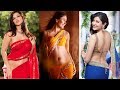 Bollywood Actresses In Hot Saree Sleeveless Blouse