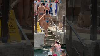 ☀️Magic Of The Fun White Pamukkale Turkey -Good Day??‍♀️ #cleopatra #pamukkale #summervibes