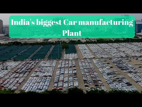 India's biggest car manufacturing plant!!