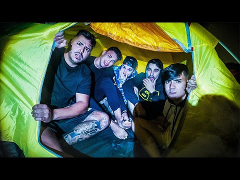 HISTORIAS DE TERROR NA BARRACA COM MEUS AMIGOS #11