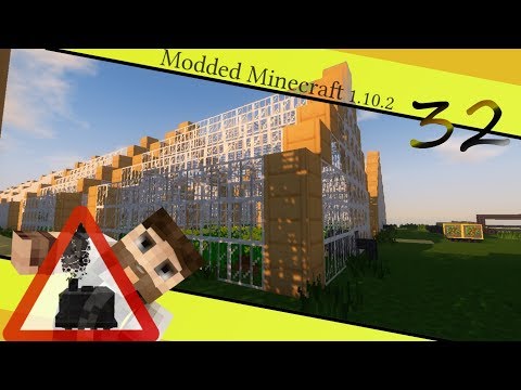 Canola Farmer - MyRail #32 [Modded Minecraft 1.10.2] Actually Additions Green House