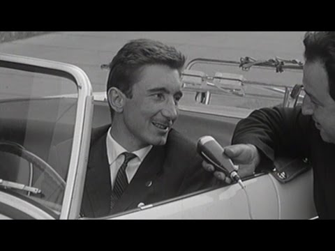 Interview Jo Siffert im Cabriolet (1964) | SRF Archiv