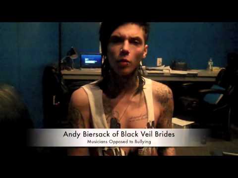 Andy Black (Biersack) of Black Veil Brides Talks About Self Harm