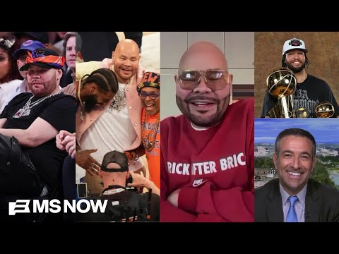 'Dream come true': See Fat Joe's VICTORY LAP FOR KNICKS with Ari on 'The Beat'