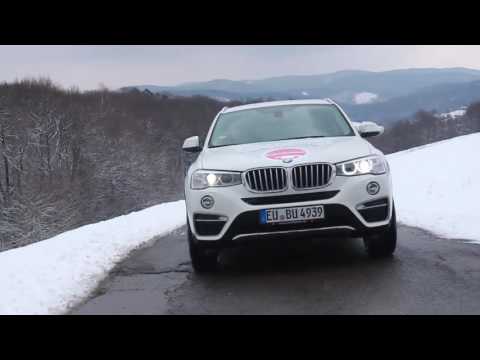David Lengauer tester BMW X4 i sneen | Auto Europe