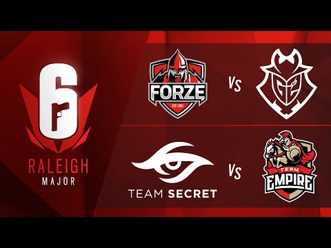 SIX MAJOR RALEIGH - SEMIFINAIS - EMPIRE vs SECRET / FORZE vs G2 / SHOWMATCH DOS CASTERS