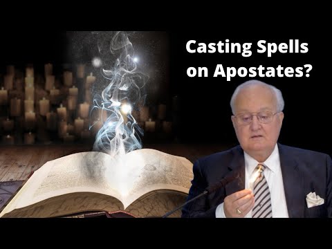 Tony Morris Leader of Jehovah Witnesses cast a SPELL on APOSTATES