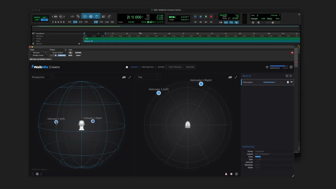 Thumbnail for the WalkMix Creator immersive-production workflow instructional video