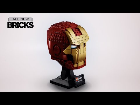 Vidéo LEGO Marvel 76165 : Casque d'Iron Man