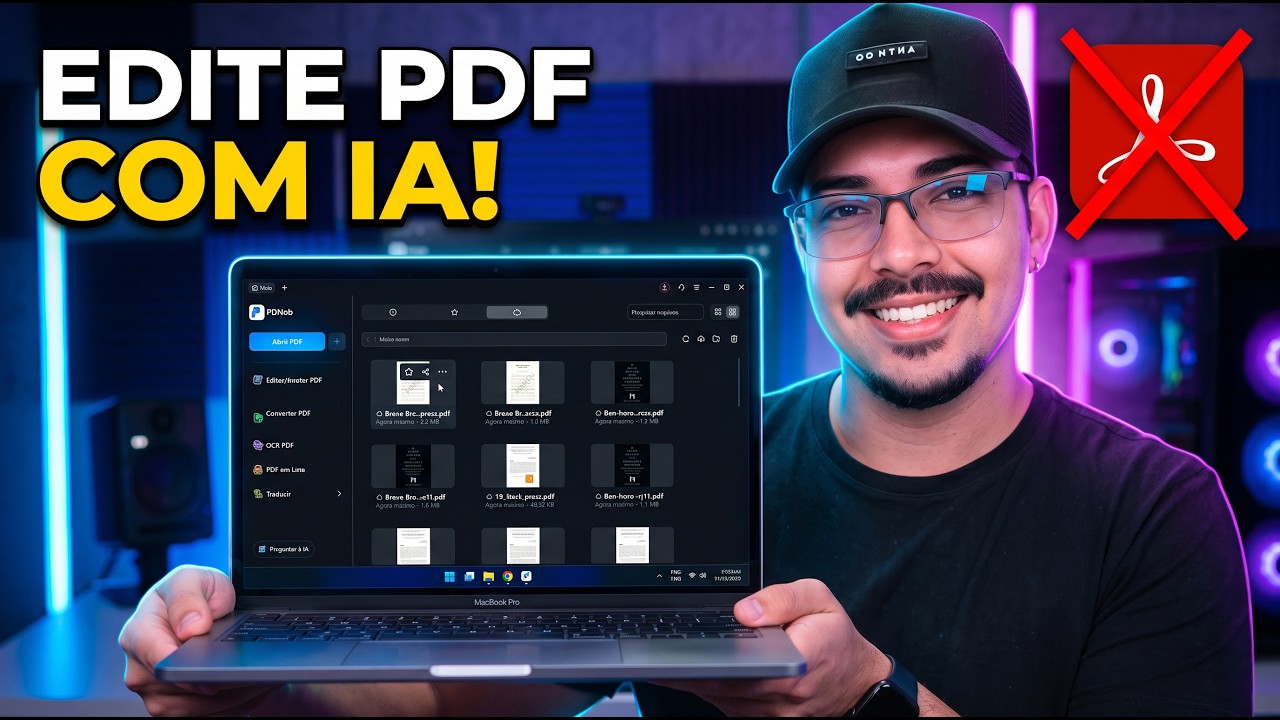 O Melhor Editor de PDF 100% Grátis para PC (Windows 10/11 e Mac)