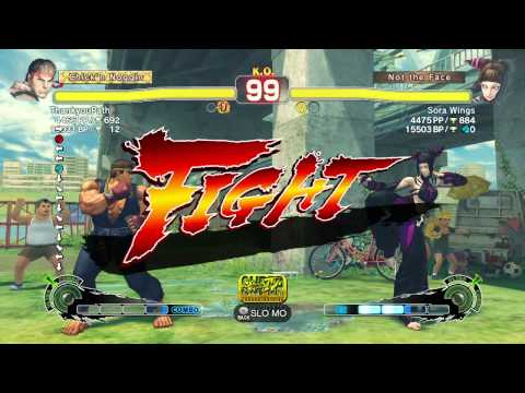 ThankyouPath (Ryu) vs Sora Wings (juri) - SUPER STREET FIGHTER 4 AE Ver.2012 [720P]