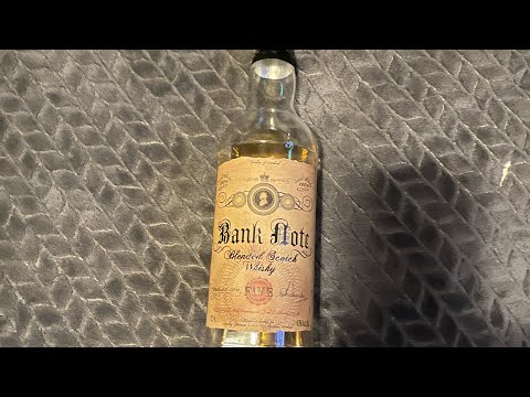 Mad Micks whisky review #145. Bank Note 5 year blended scotch.