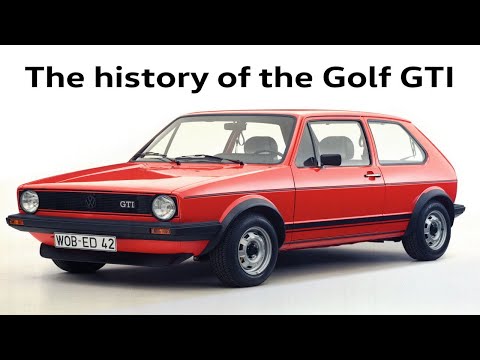 The history of the Golf GTI - VW Video with Chris Goffey - 21 years special